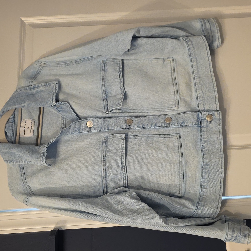 Celebrity Pink Overized Denim Jacket - XL